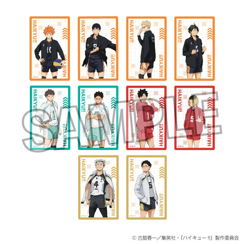 『ハイキュー!!』トレーディングアクリルプレート ユニフォームBOX【BOX】【202507再販】